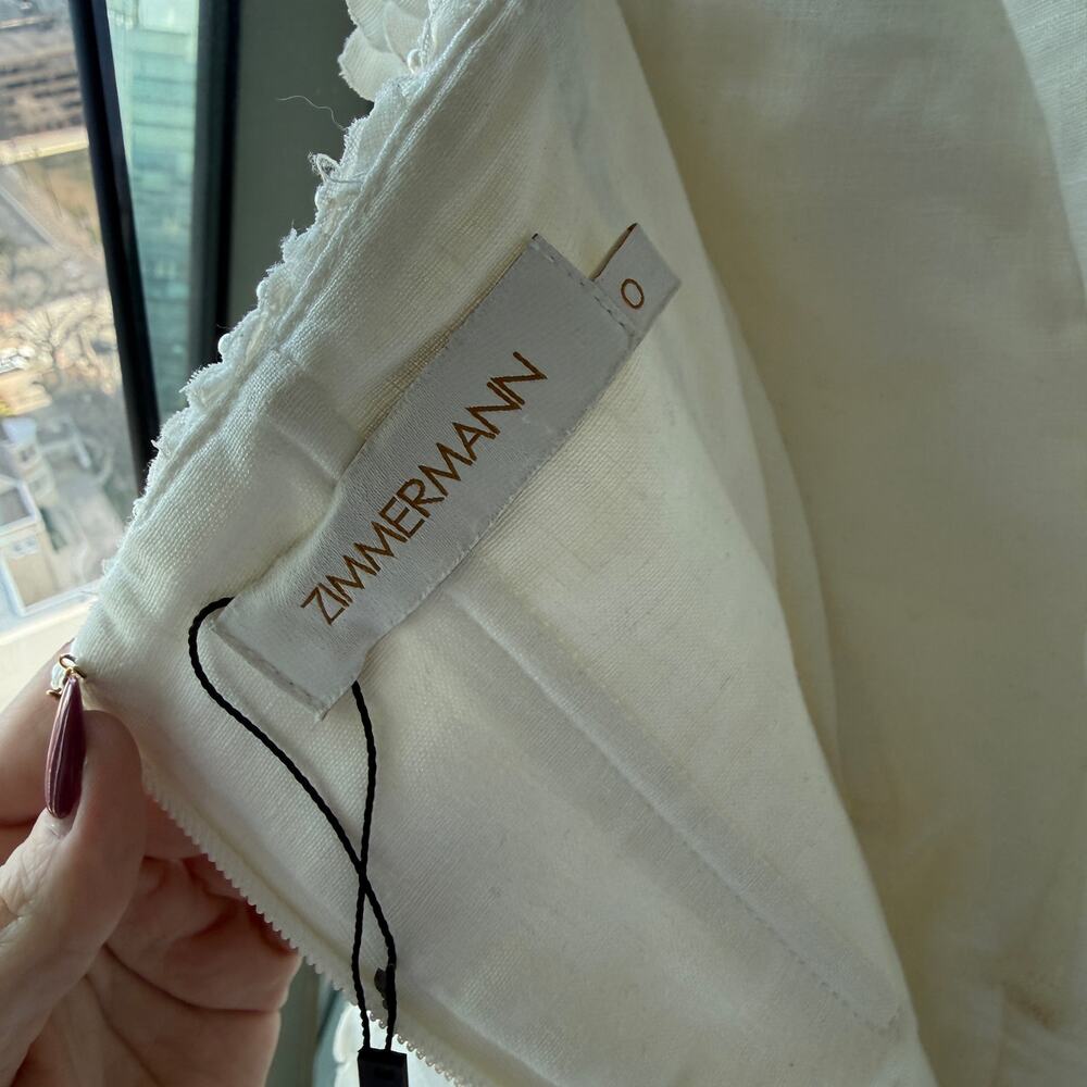 Zimmermann Tama Filigree Mini Dress - Picture 6 of 6